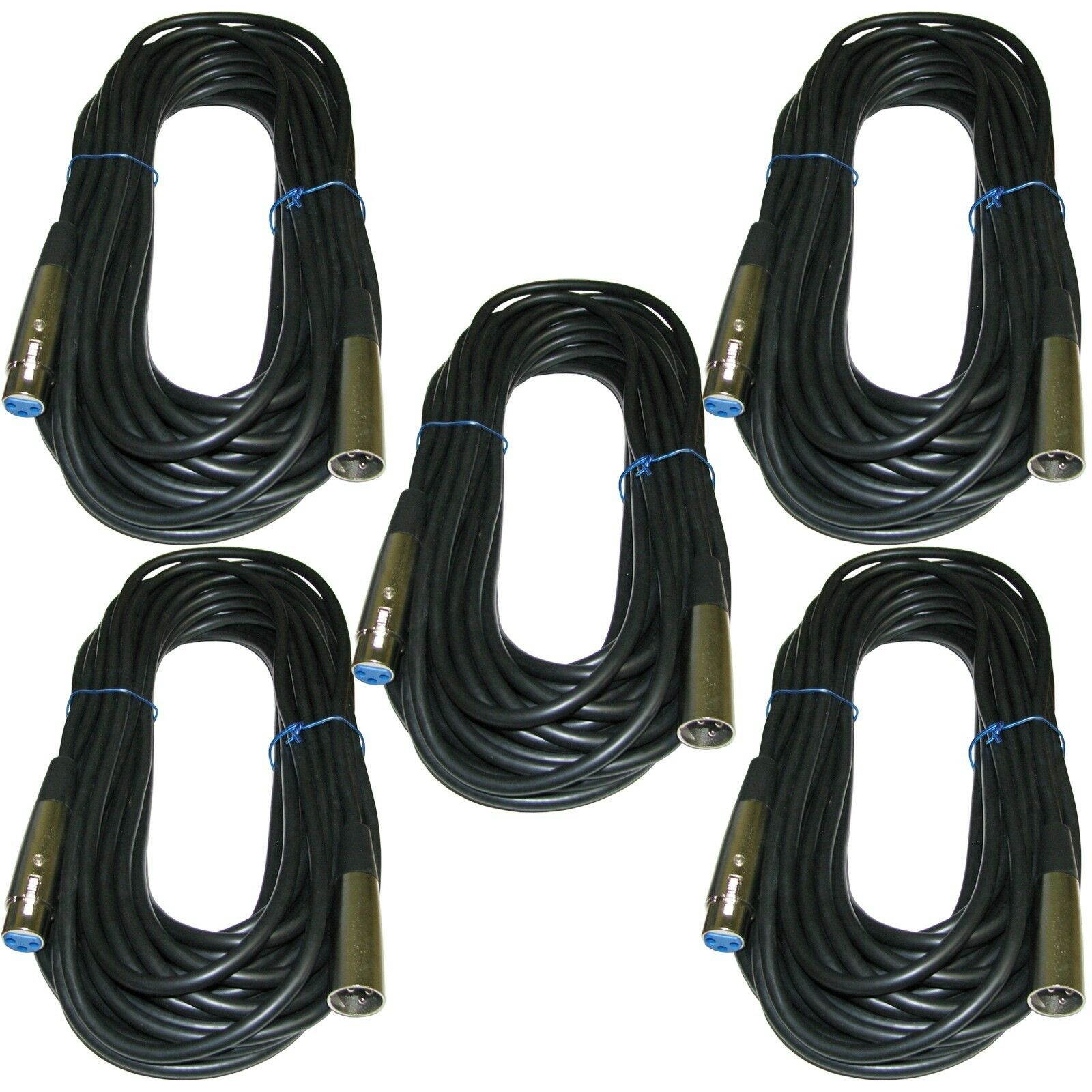 SuperFlex GOLD Patch Cable, XLR Male to XLR Male - 1' Length