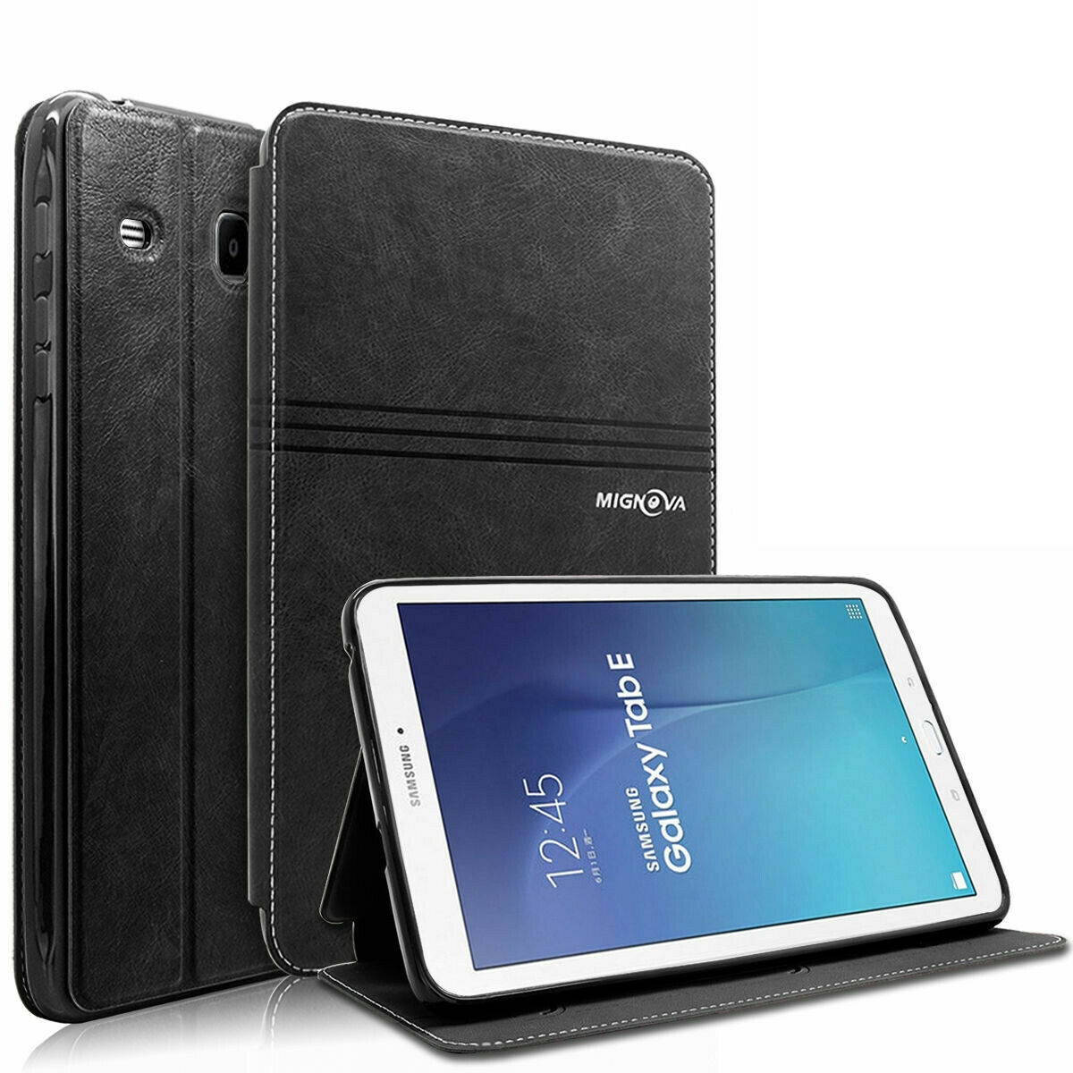 100 x Ultra-Slim Folio Leather Cover Case for Samsung Galaxy Tab E 8.0 T377