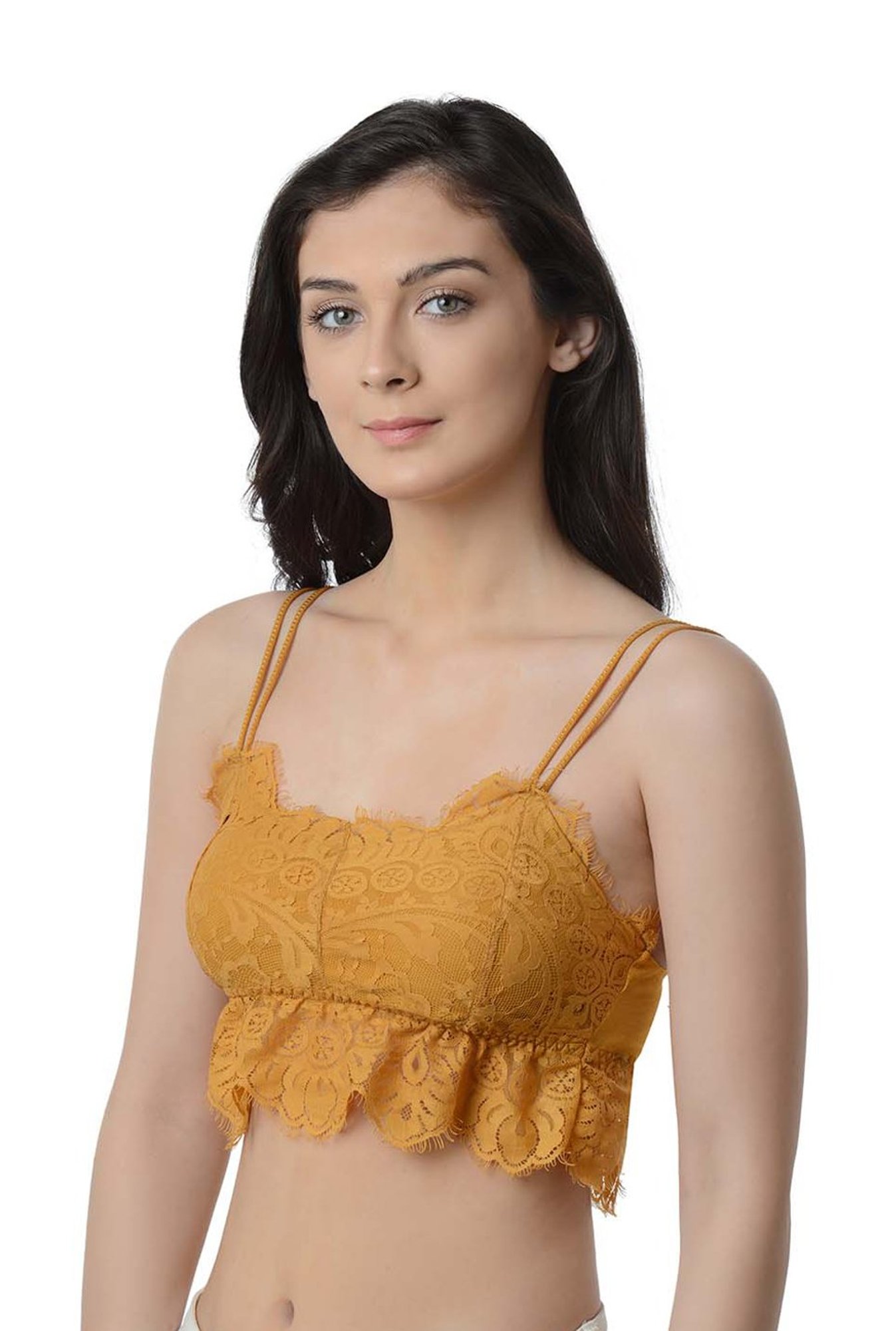 Da Intimo Yellow Non Wired Non Padded Bralette