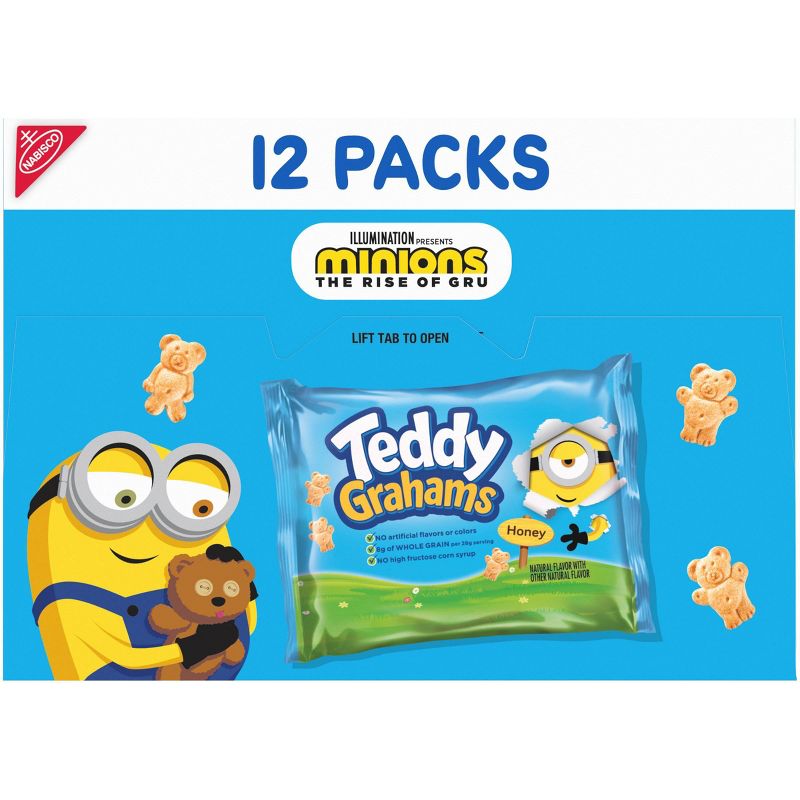 Teddy Grahams Honey Graham Snacks - Variety Pack - 12oz/12ct