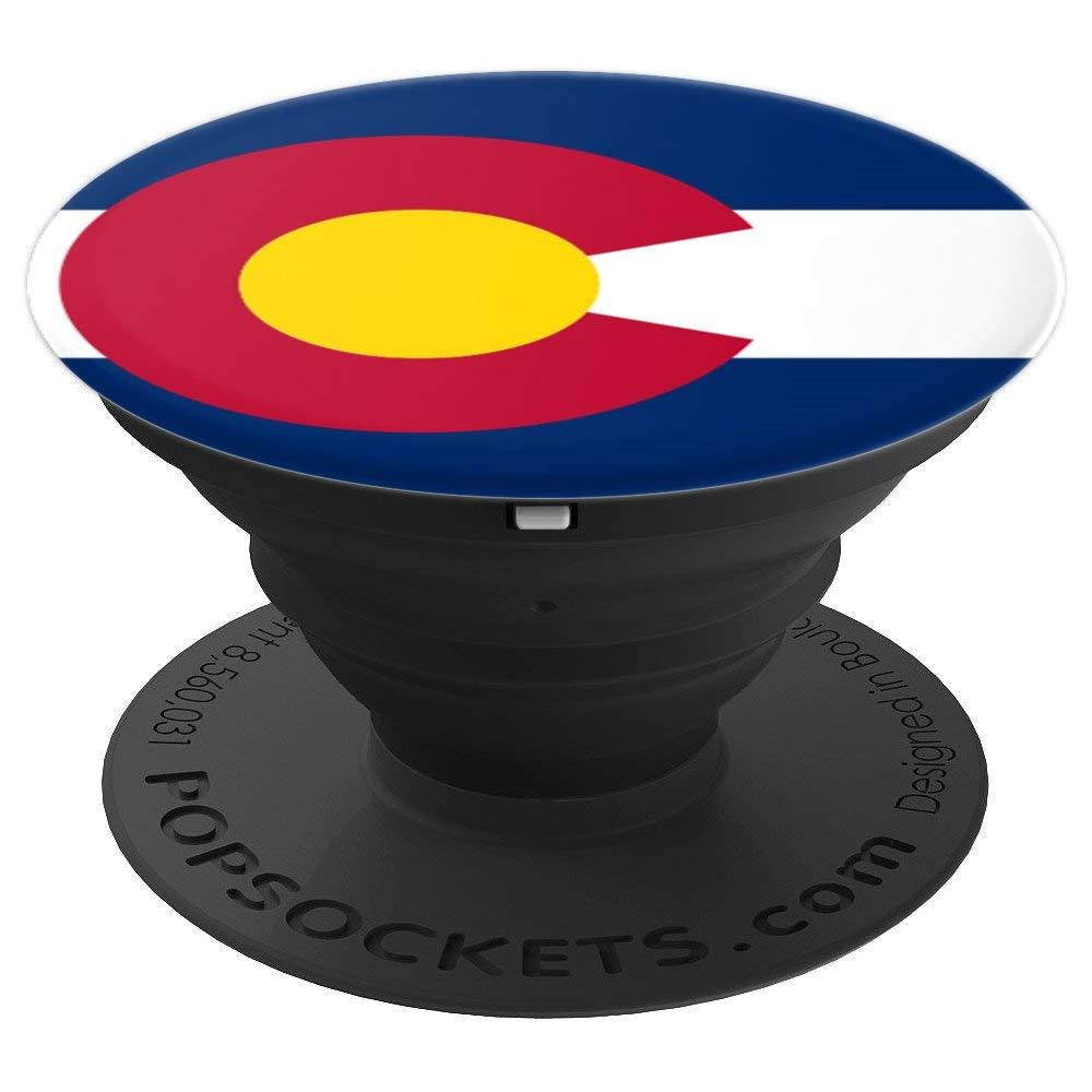Flags of the World Apparel Co. Colorado Flag PopSockets Stand for Smartphones and Tablets