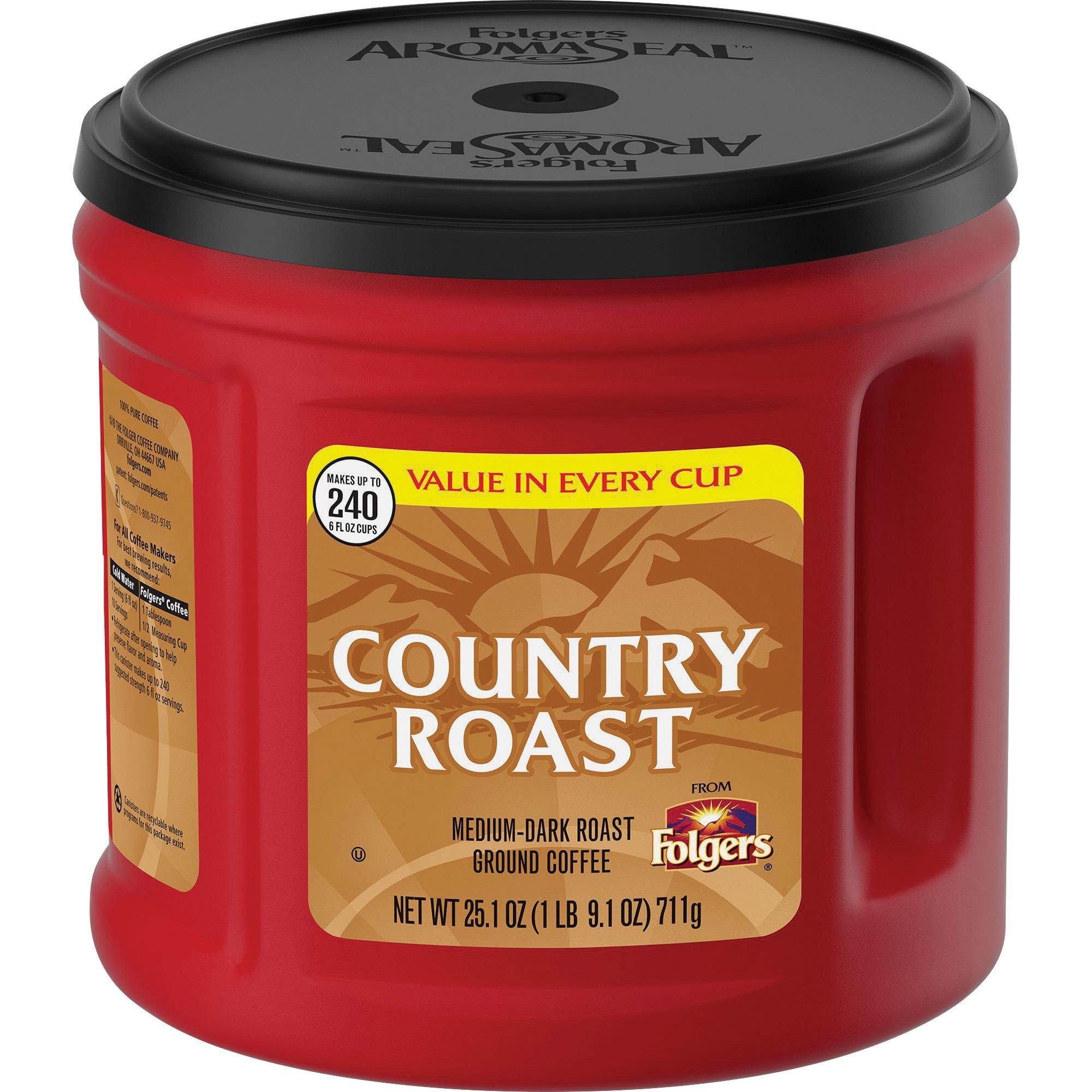 Folgers Ground Coffee Country Roast 25.1 oz. Multi 20672