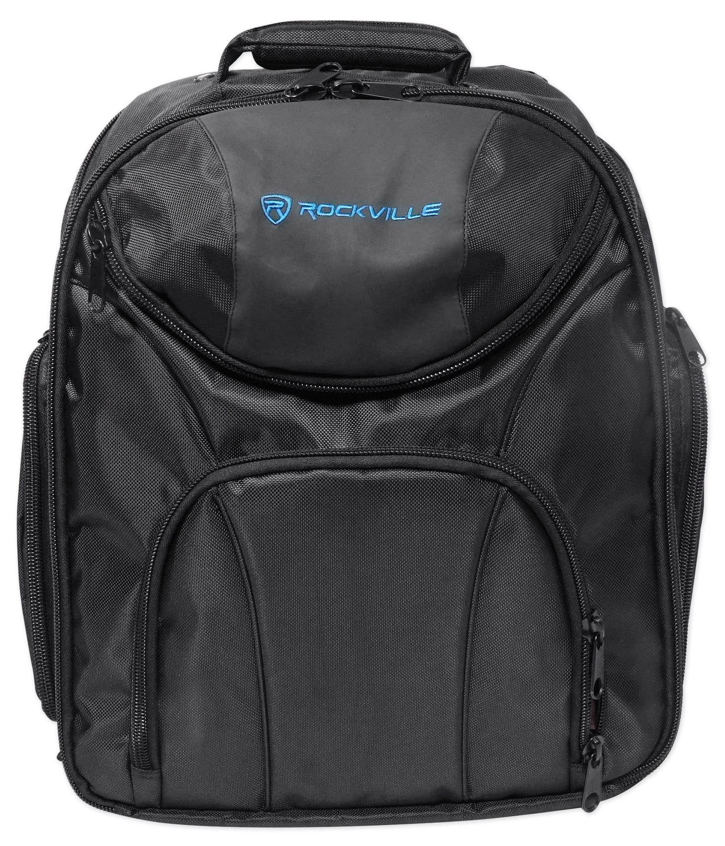 Rockville Travel Case Backpack Bag For Mackie 802VLZ4 Mixer