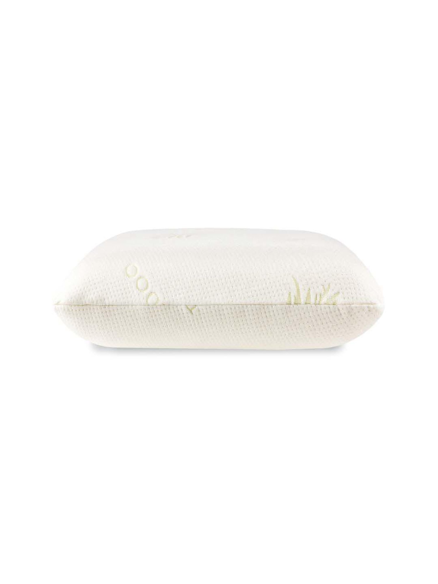 The White Willow White Regular Pillow with Cover - Set of 1