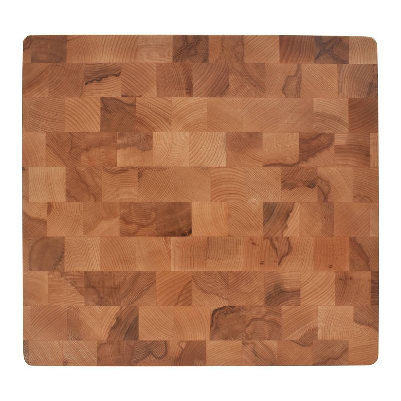16" x 15" Beechwood Natural Cutting Board - Hopper Studio