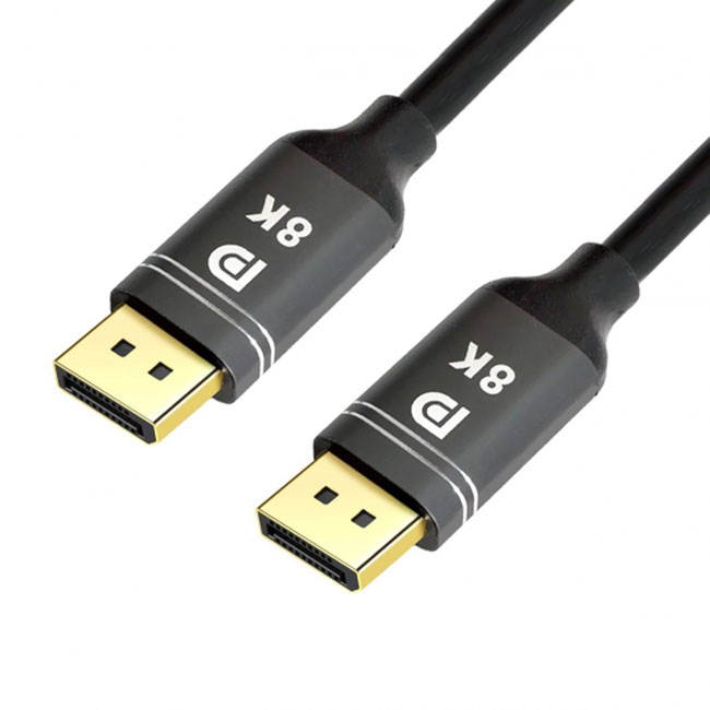 Cablecc 200CM DisplayPort 1.4 DP to DP Cable 8K 60hz Cable Ultra-HD UHD 4K 144hz 7680*4320 for PC Laptop TV