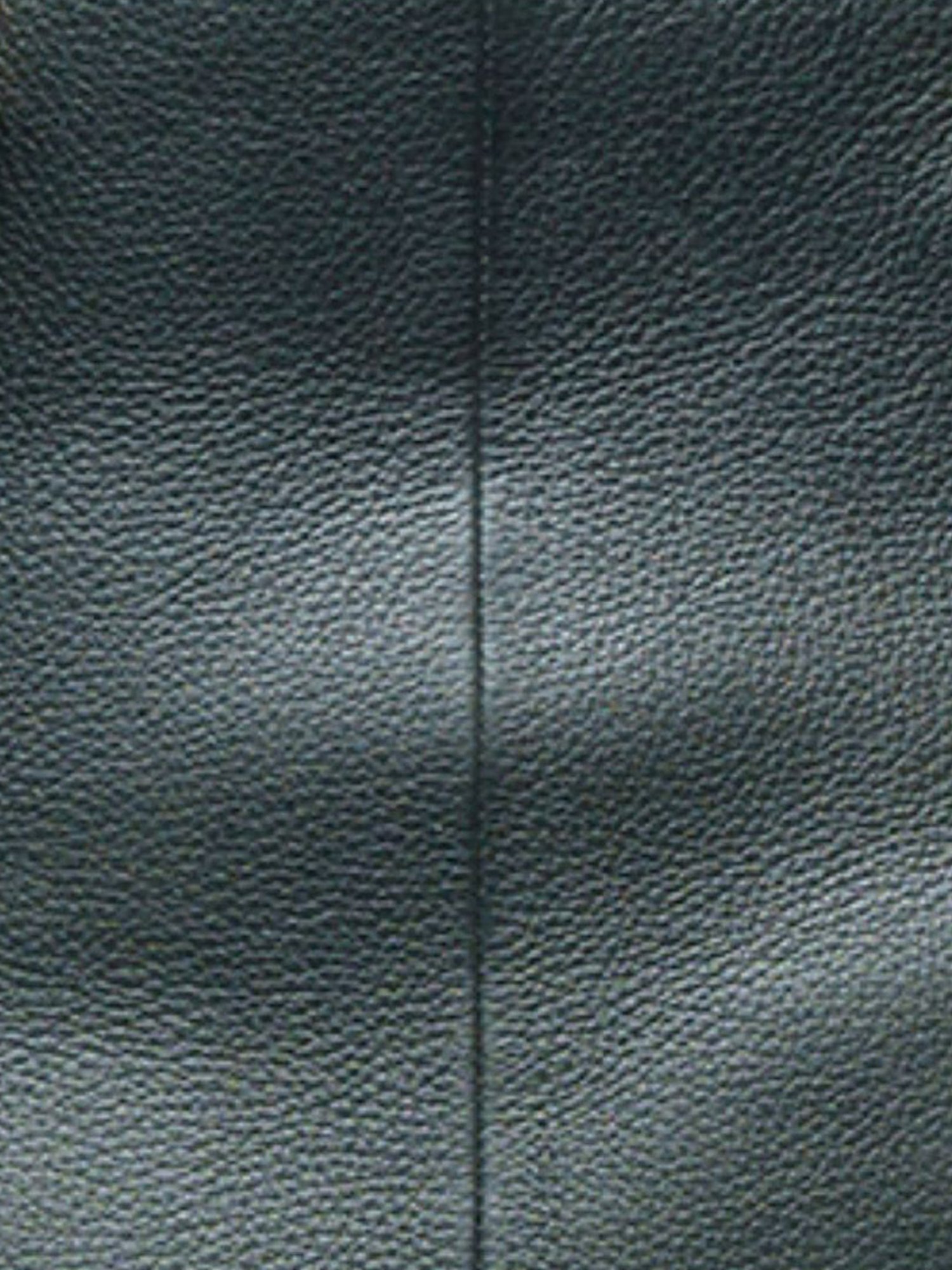 RI2K London Black Leather Medium Handbag