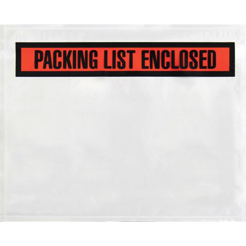 Sparco Packing/Invoice Envelope 7"x5.5" 1000/BX White 41925