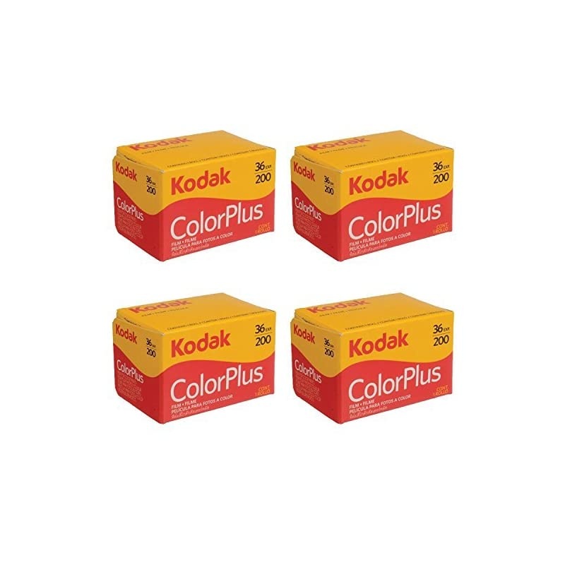 4 Rolls of  Colorplus 200 ASA 36 Exposure