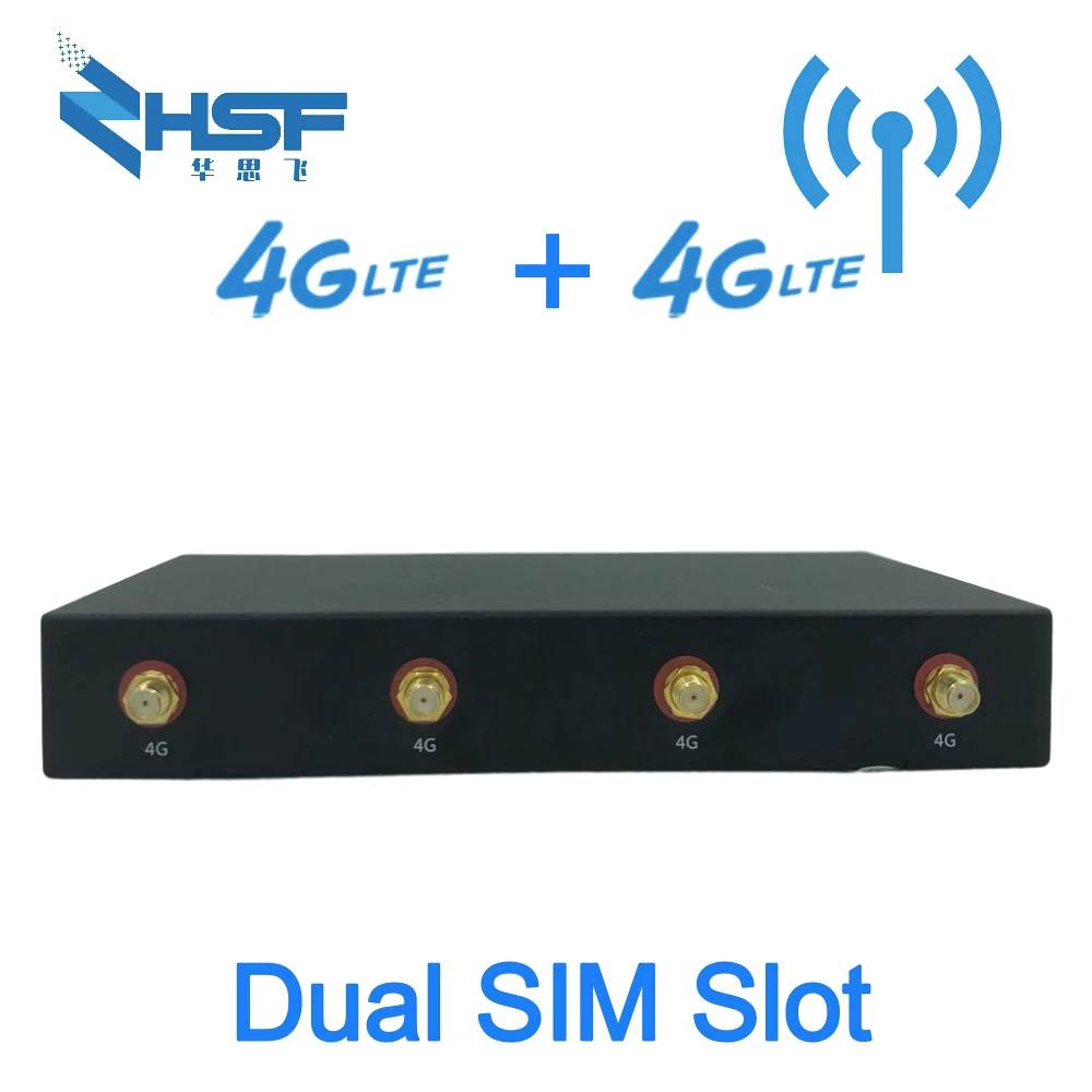 300Mbps high-power Wifi Routers 4G lte cpe Mobile Router with LAN Port Support 4G dual sim industrial for Cat4