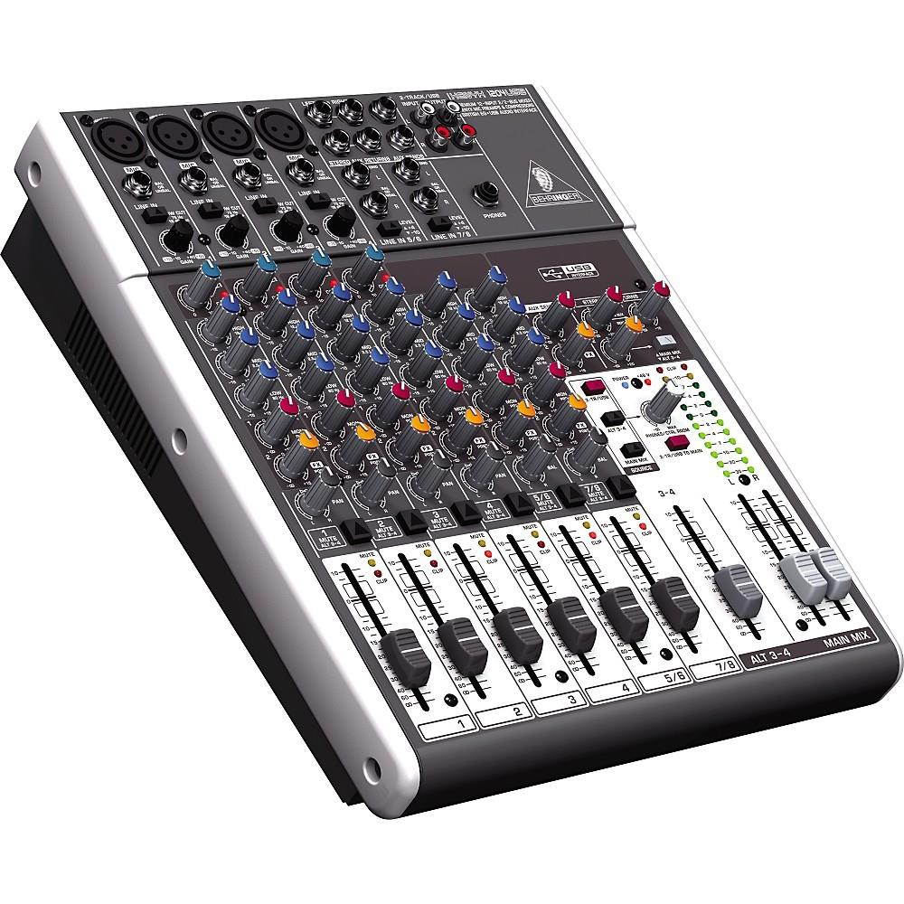 Behringer XENYX 1204USB - 12-Input USB Audio Mixer
