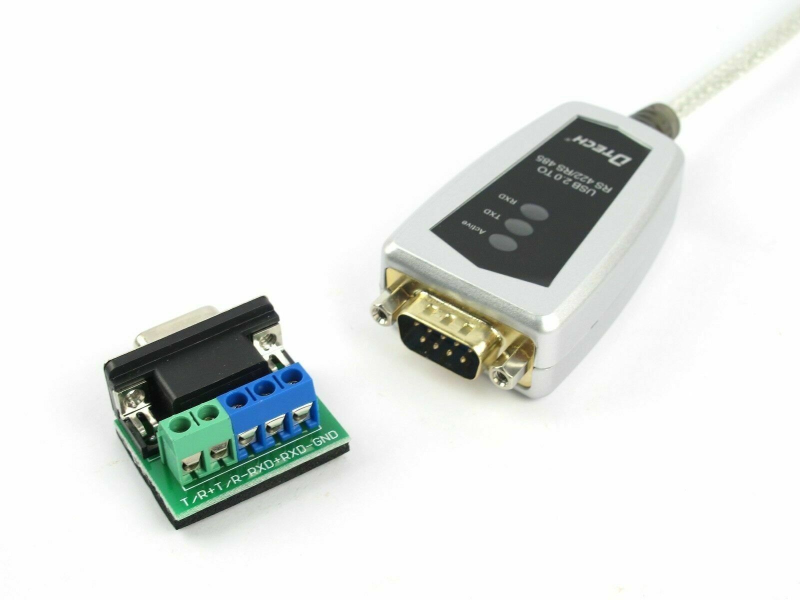 DTECH USB to RS485 RS422 Serial Converter Adapter Cable FTDI Chip Windows 10 8 7