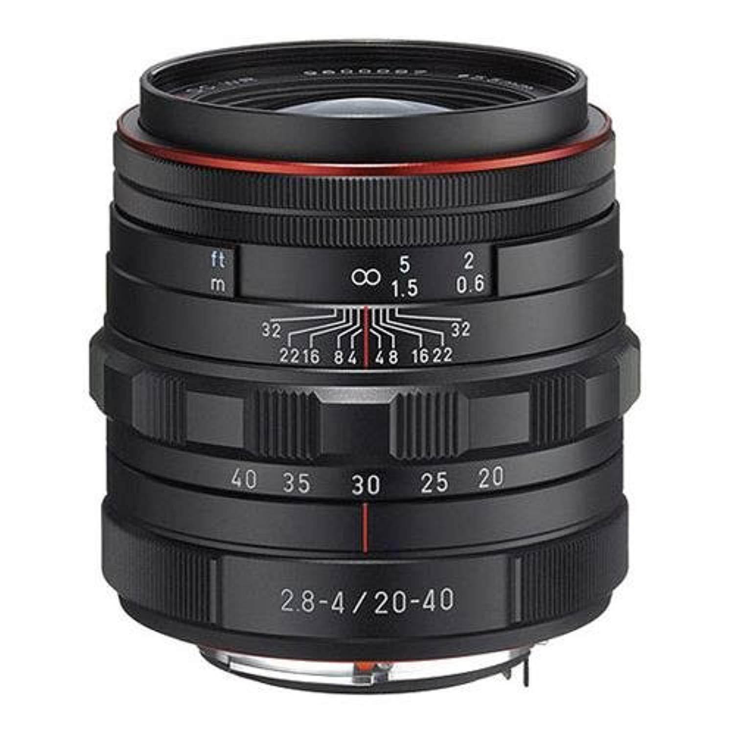 Pentax HD DA 20-40mm F2.8-4 ED Limited DC WR Zoom Lens - Black #23000