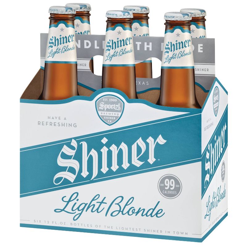 Shiner Light Blonde Beer - 6pk/12 fl oz Bottles