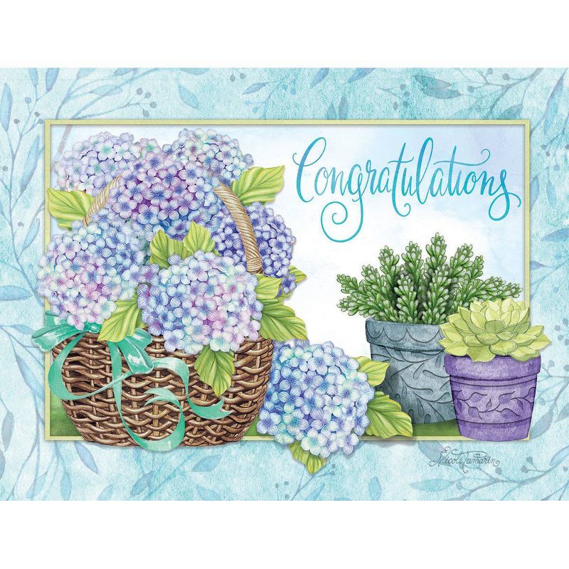 18ct 5.25"x4" All Occasion Abundant Friendship Note Cards - LANG