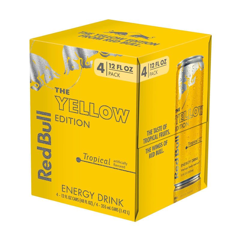 Red Bull Energy Drink - 4pk/12 fl oz Cans