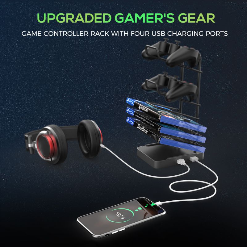 RESPAWN 3000 Gaming Computer Desk - Ergonomic Height Adjustable Gaming Desk, in Blue (RSP-3000-BLU)