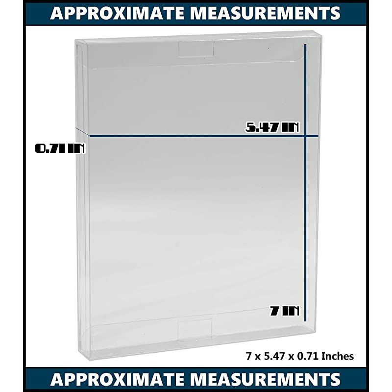 Blu-ray Steelbook Protector Case Also Compatible with 4K Steelbook Arrow Video & Criterion (10 Pack)