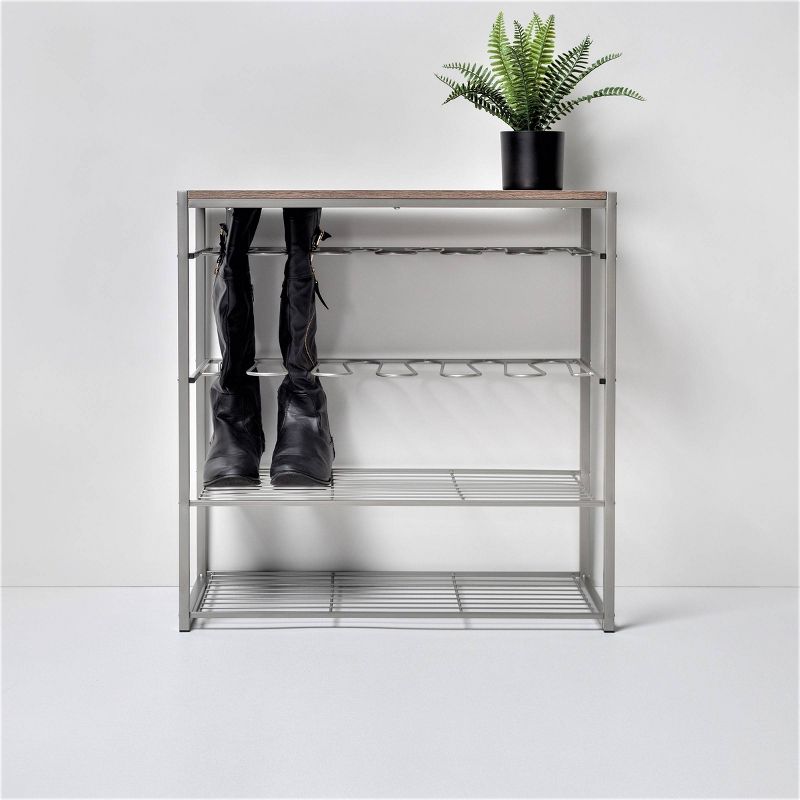 Boot and Shoe Rack Gray - Threshold™