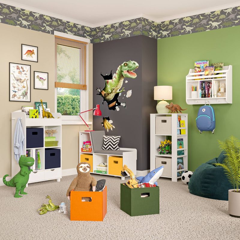 Book Nook Kids' Storage Bench with Cubbies - RiverRidge