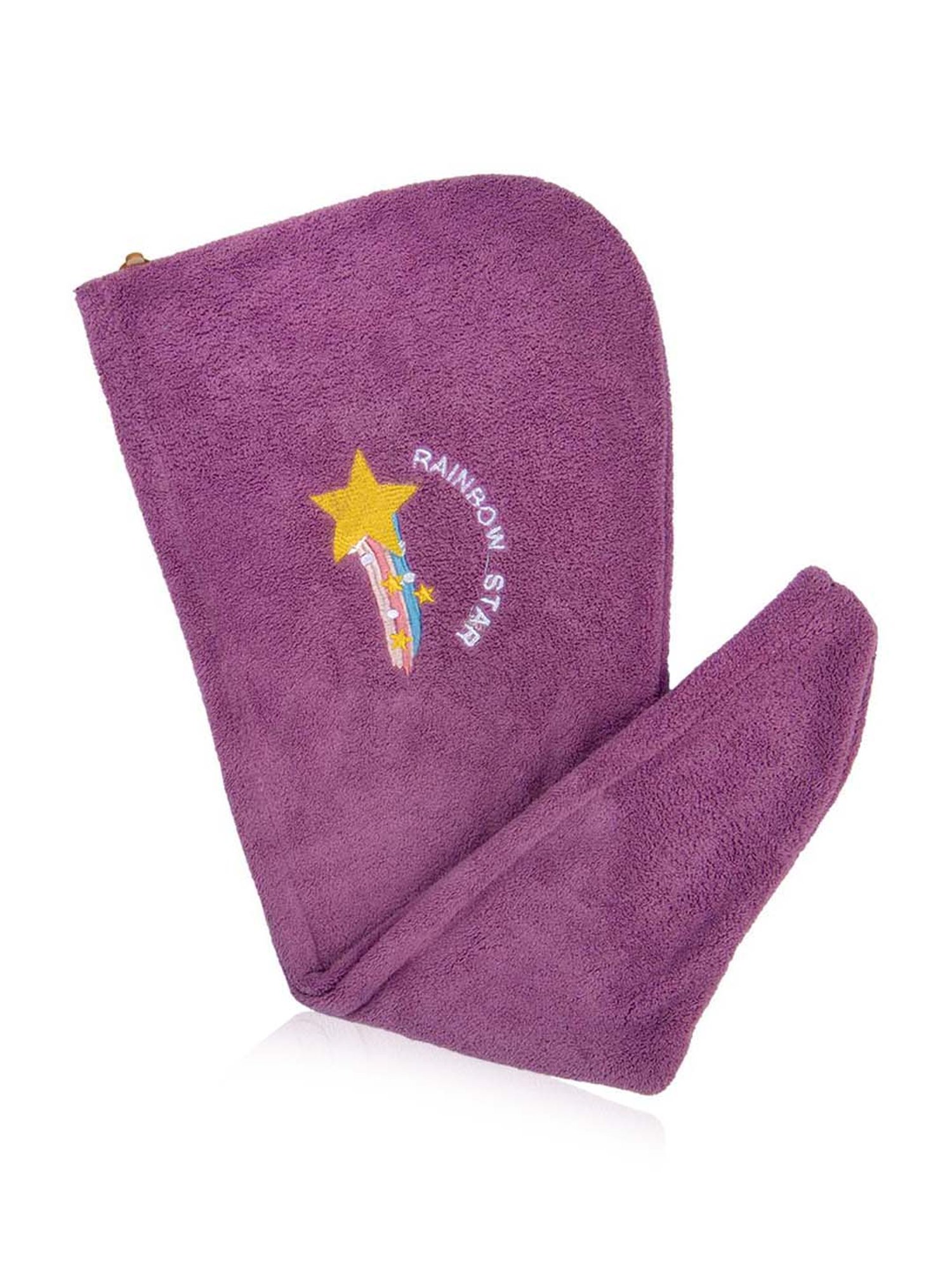 Streak Street Microfiber Hair Wrap Towel Pink Vibgyor