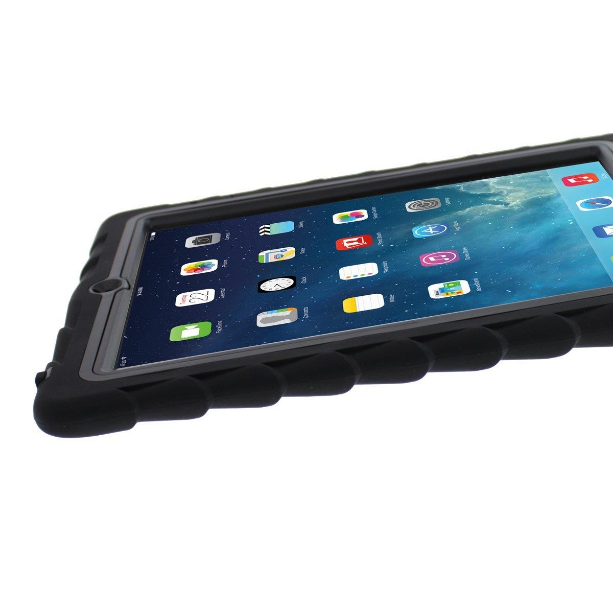 Gumdrop Cases Drop Series Tablet Case for Apple iPad 2, iPad 3, iPad 4 - Black/Black (DS-IPAD3-BLK-BLK)