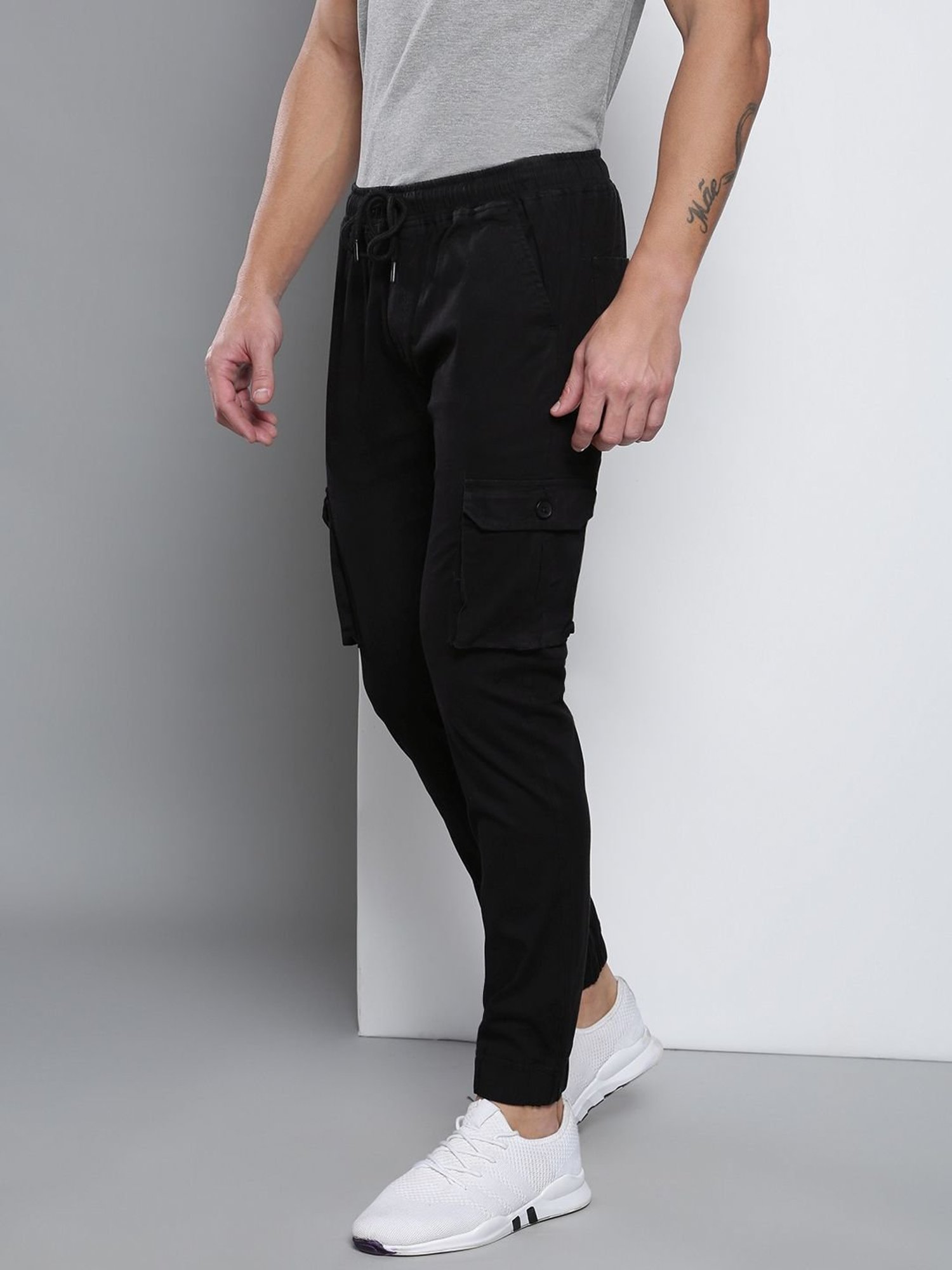 Dennis Lingo Black  Slim Fit Joggers