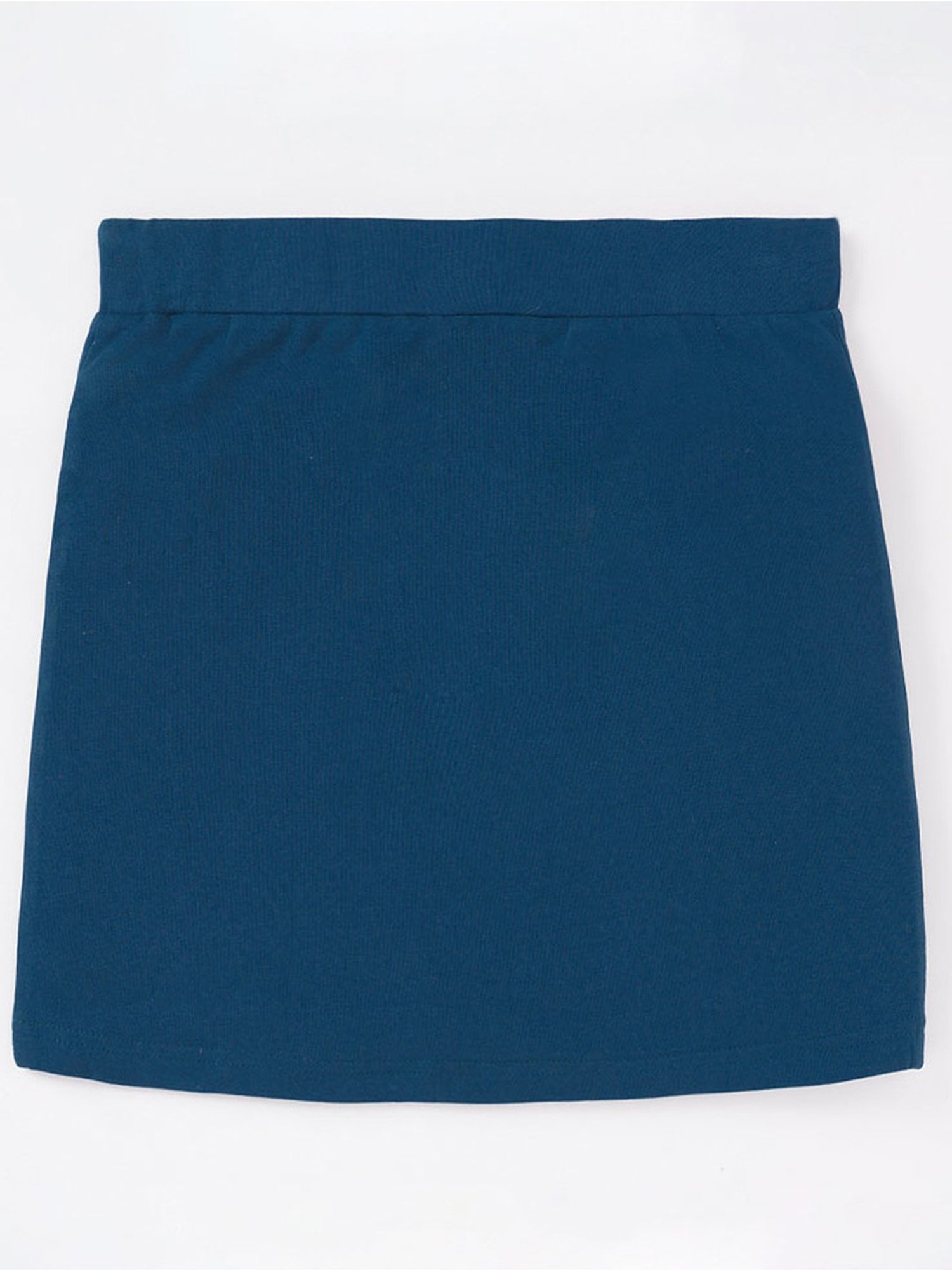 Edheads Kids Blue Cotton Regular Fit Skirt