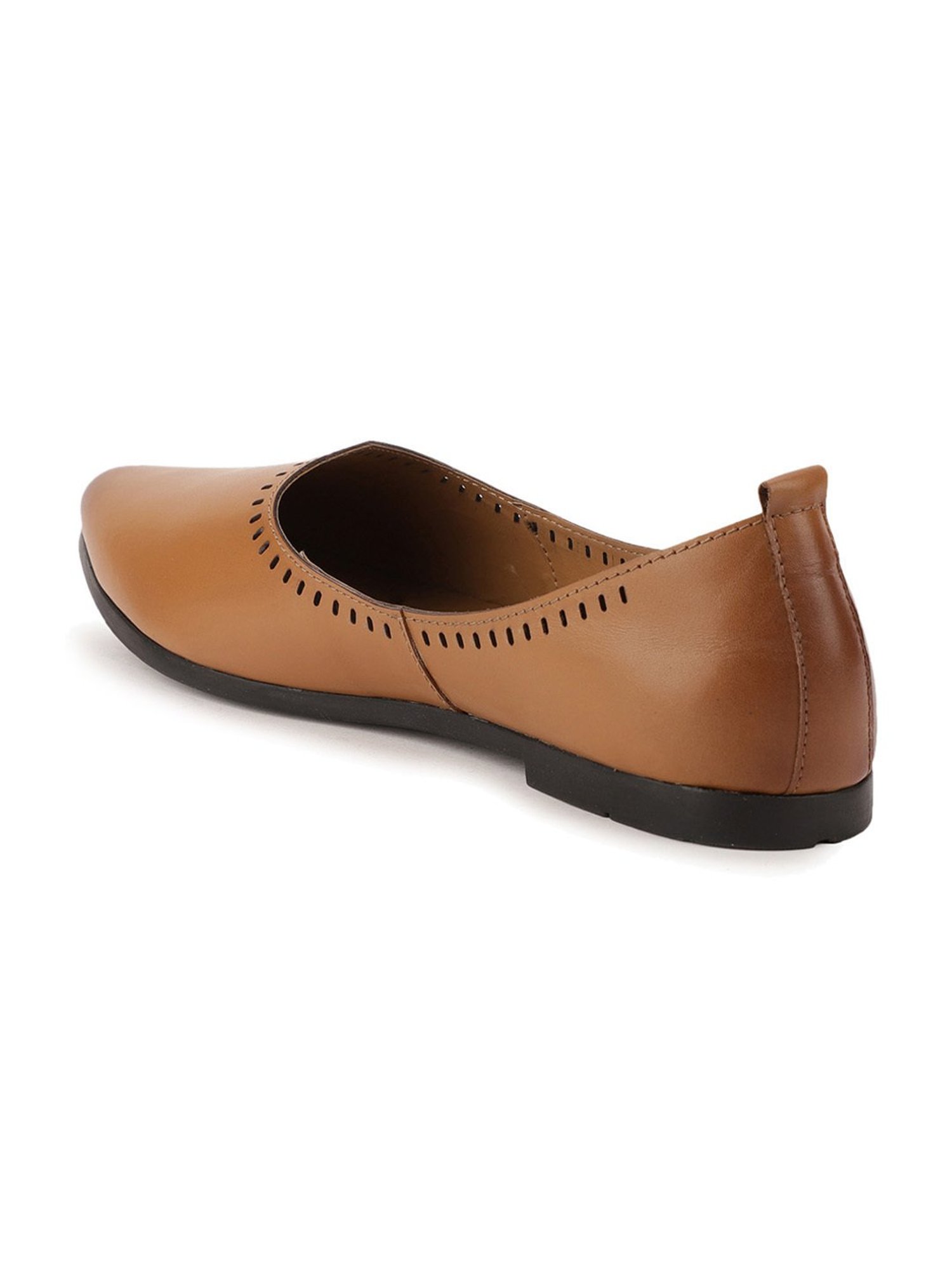 Bata Men's Tan Ethnic Juttis