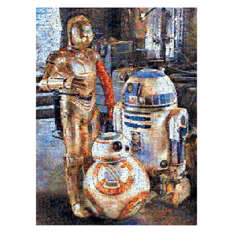 Buffalo Games Star Wars: Bb-8 Photomosaic Droids Of The Resistance Puzzle 1000pc