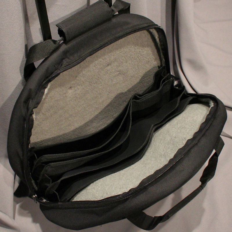 Humes & Berg Drum Seeker Tilt-N-Pull Cymbal with Dividers Black 22 in.