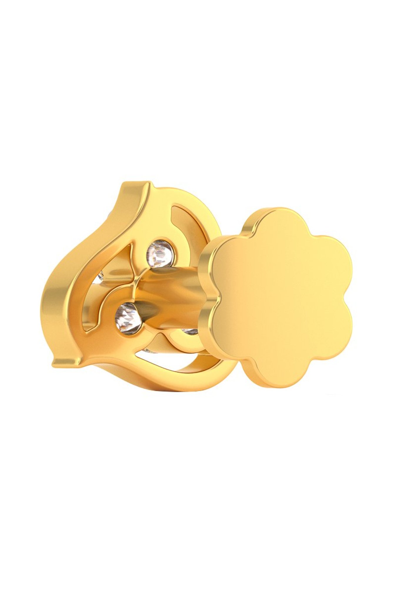 Joyalukkas 18k Gold & Diamond Nosepin