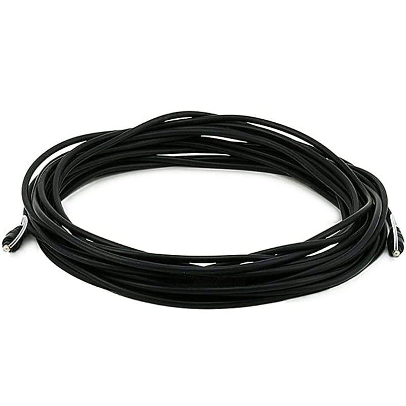 35ft Optical Toslink 50mm OD Audio Cable