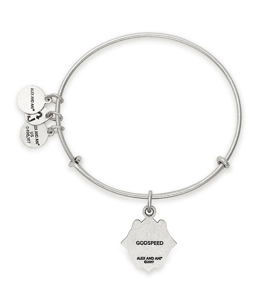 Alex and Ani Godspeed Charm Bangle Bracelet