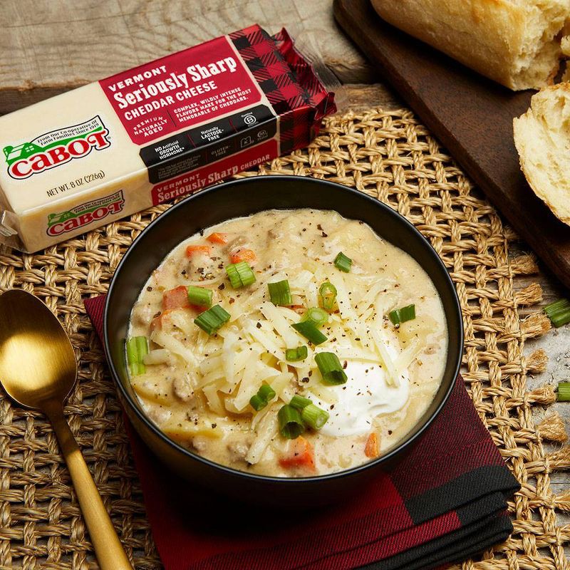 Cabot Creamery Seriously Sharp Cheddar Cheese - 8oz