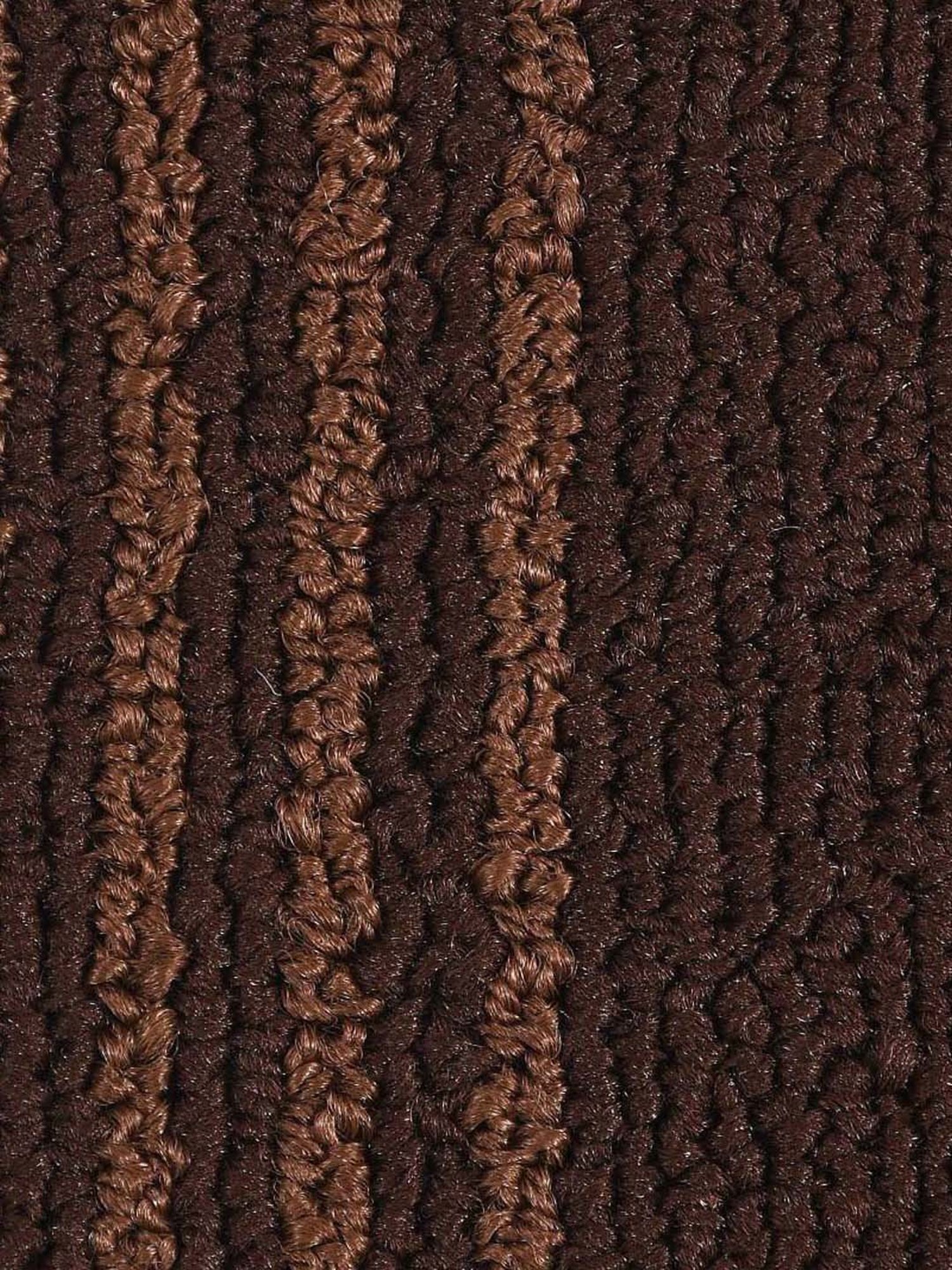 Saral Home Brown Polypropylene Medium Antiskid & Washable Power Carpet