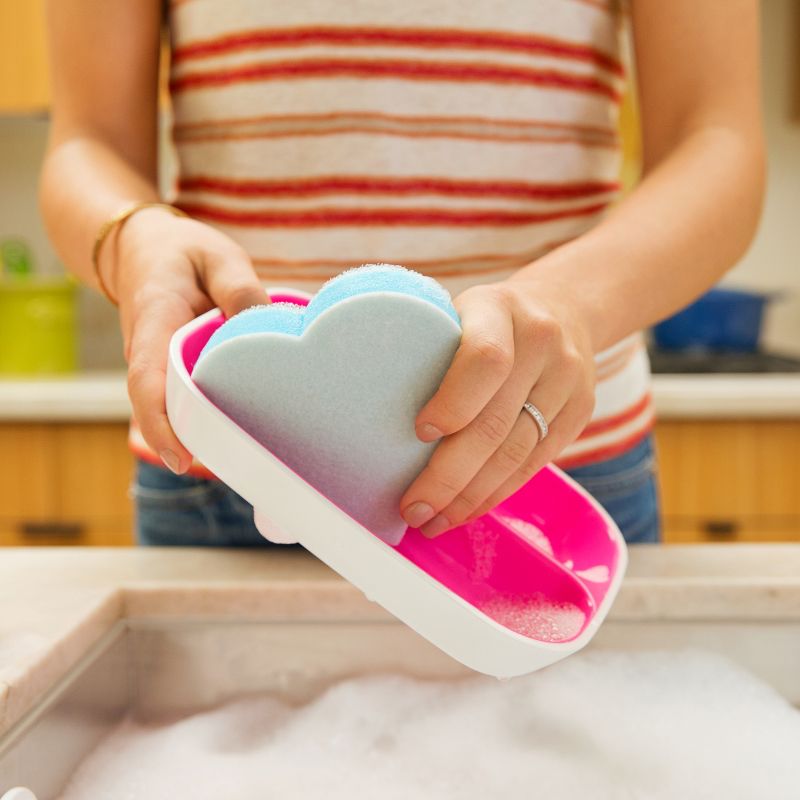 Munchkin 2pk Suds Up Cleaning Sponge Refills - Blue