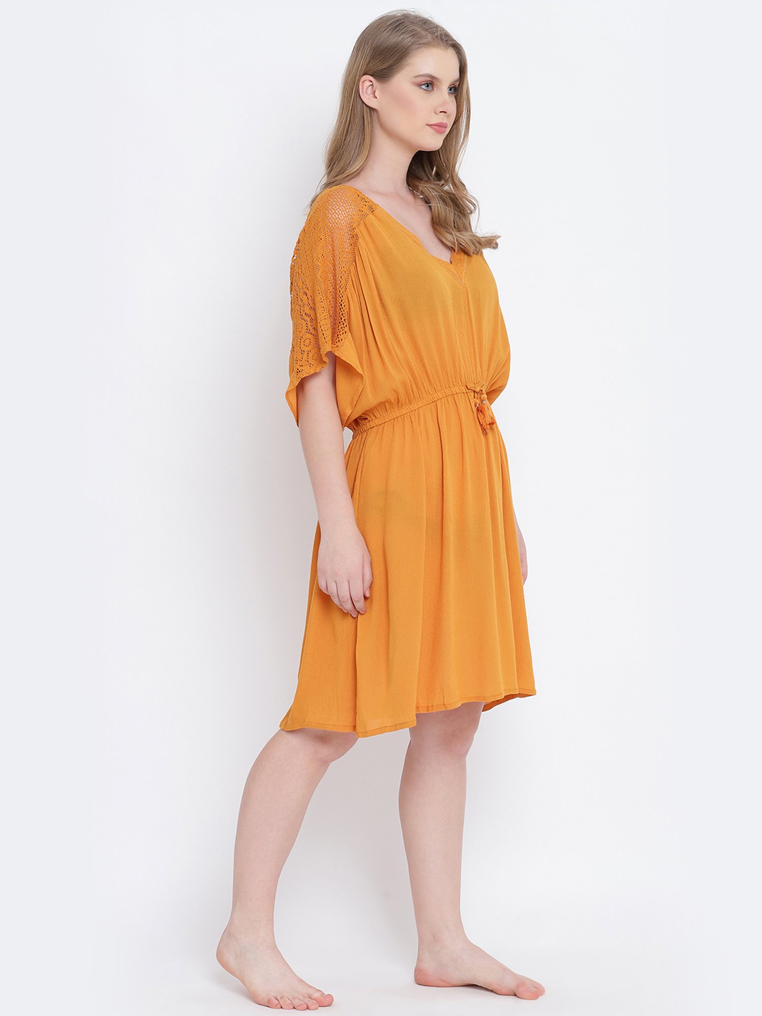 Oxolloxo Mustard Night Dress