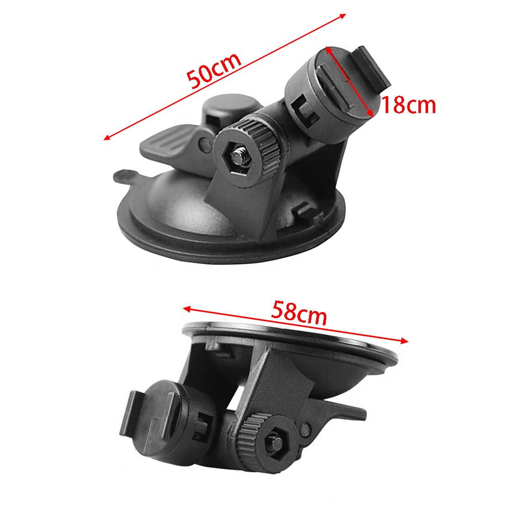 Suction Cup Bracket Holder Mini Universal Navigation Base Drive Recorder Black