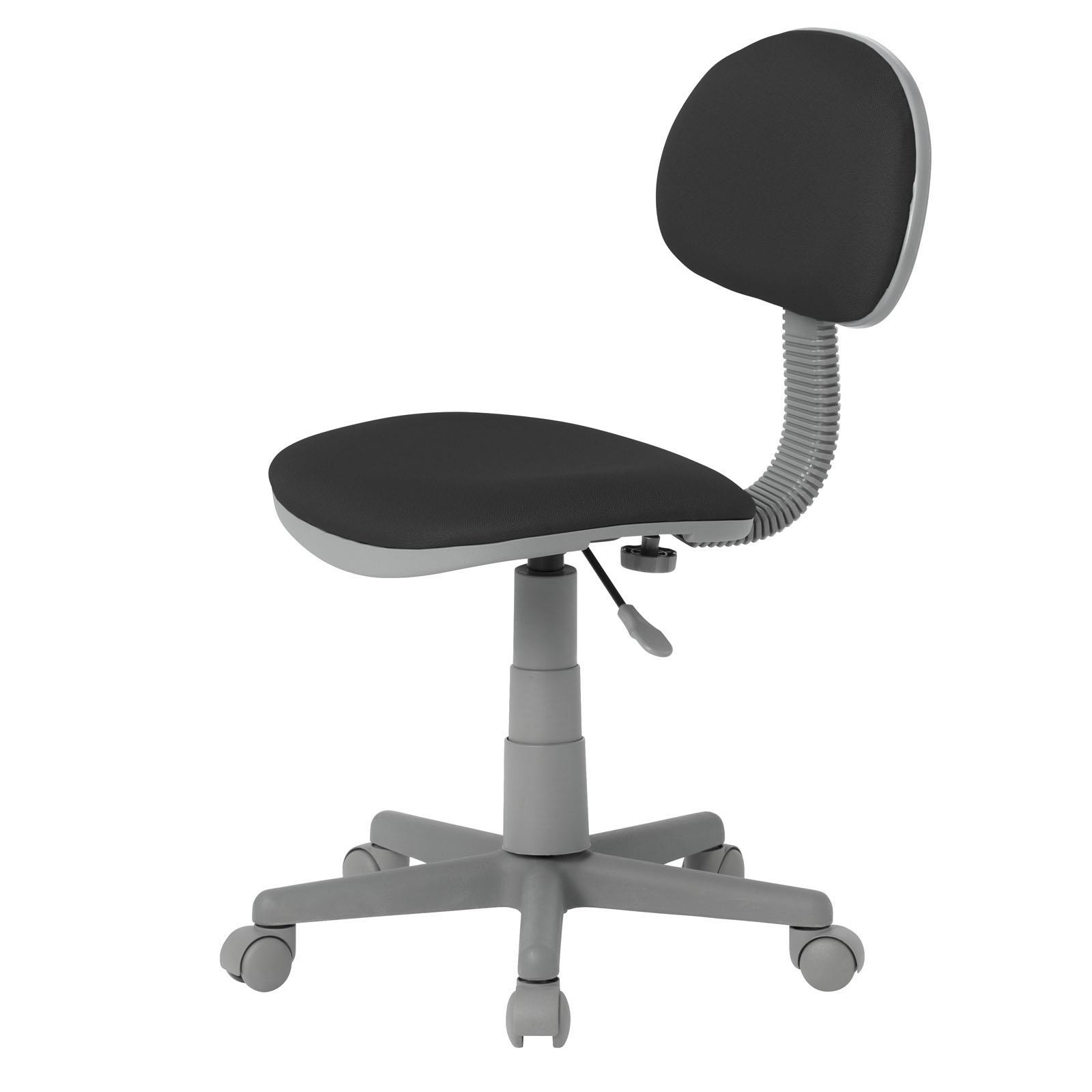 Black/ Gray Deluxe Task Chair by Studio Designs