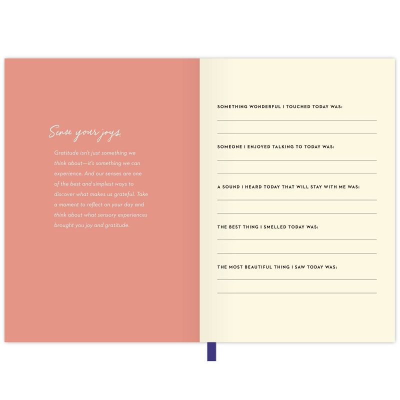 Guided Journal Softcover Sewn Moments of Gratitude - Green Inspired