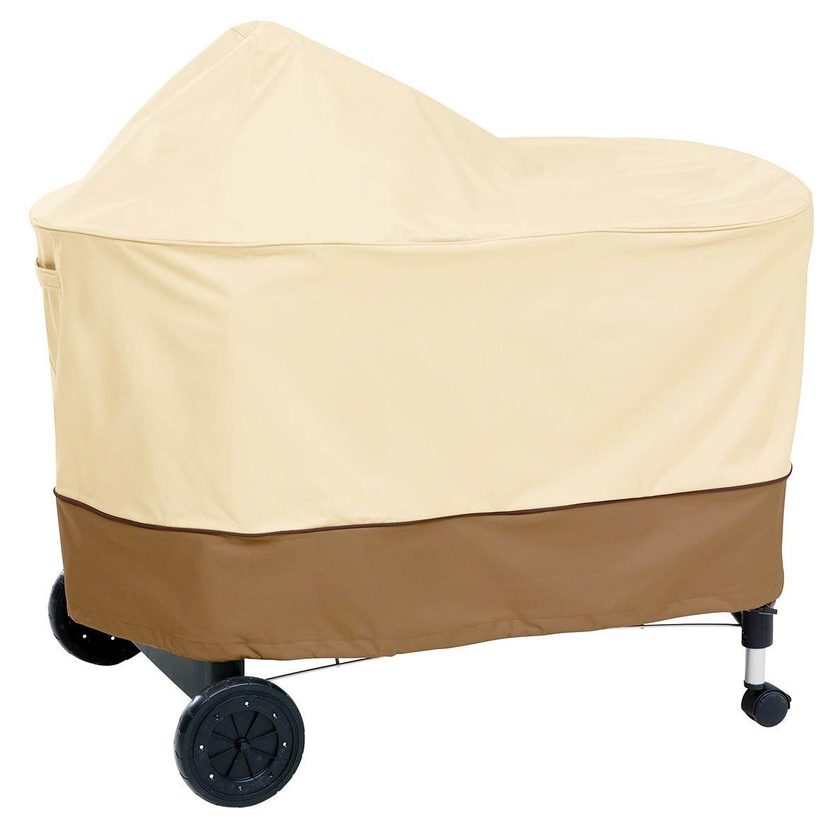 Classic Veranda Weber Performer 55-411-011501-00 Patio BBQ Grill Cover, Pebble