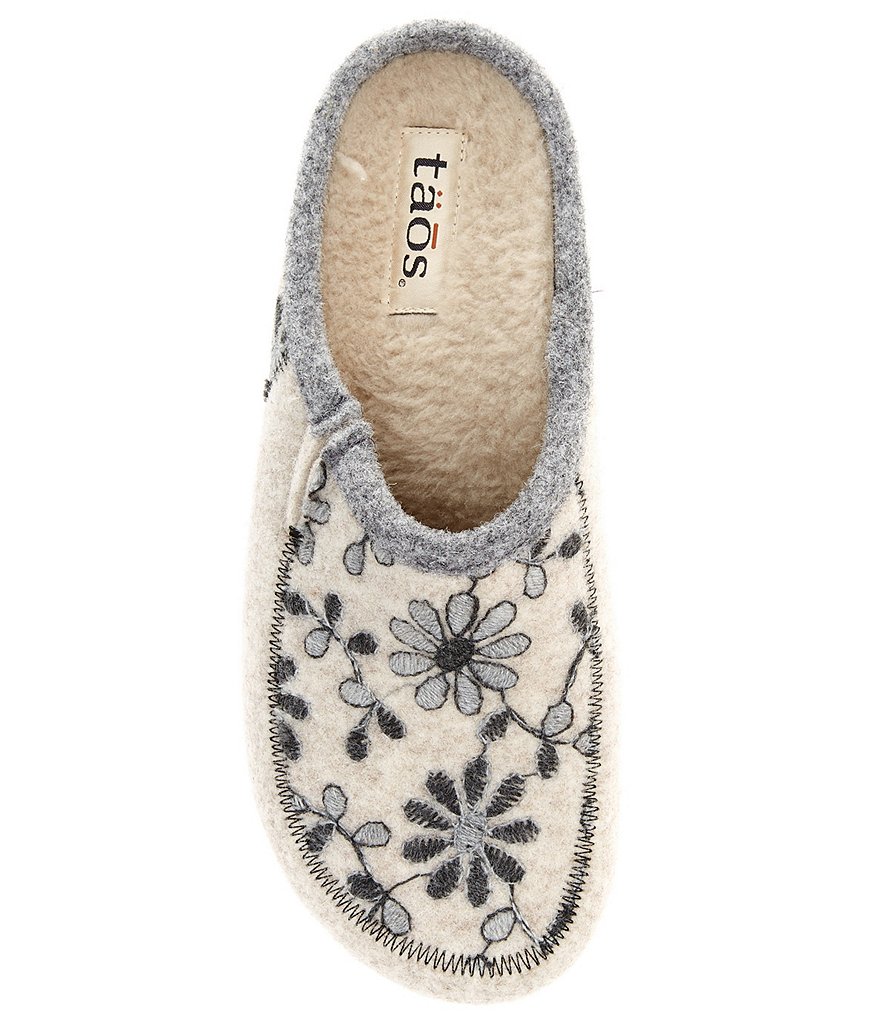 Taos Footwear Woolderness 2 Wool Cork Wedge Clogs