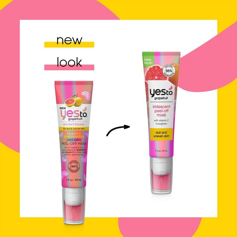 Yes To Grapefruit Vitamin C Glow-Boosting Unicorn Peel-Off Face Mask