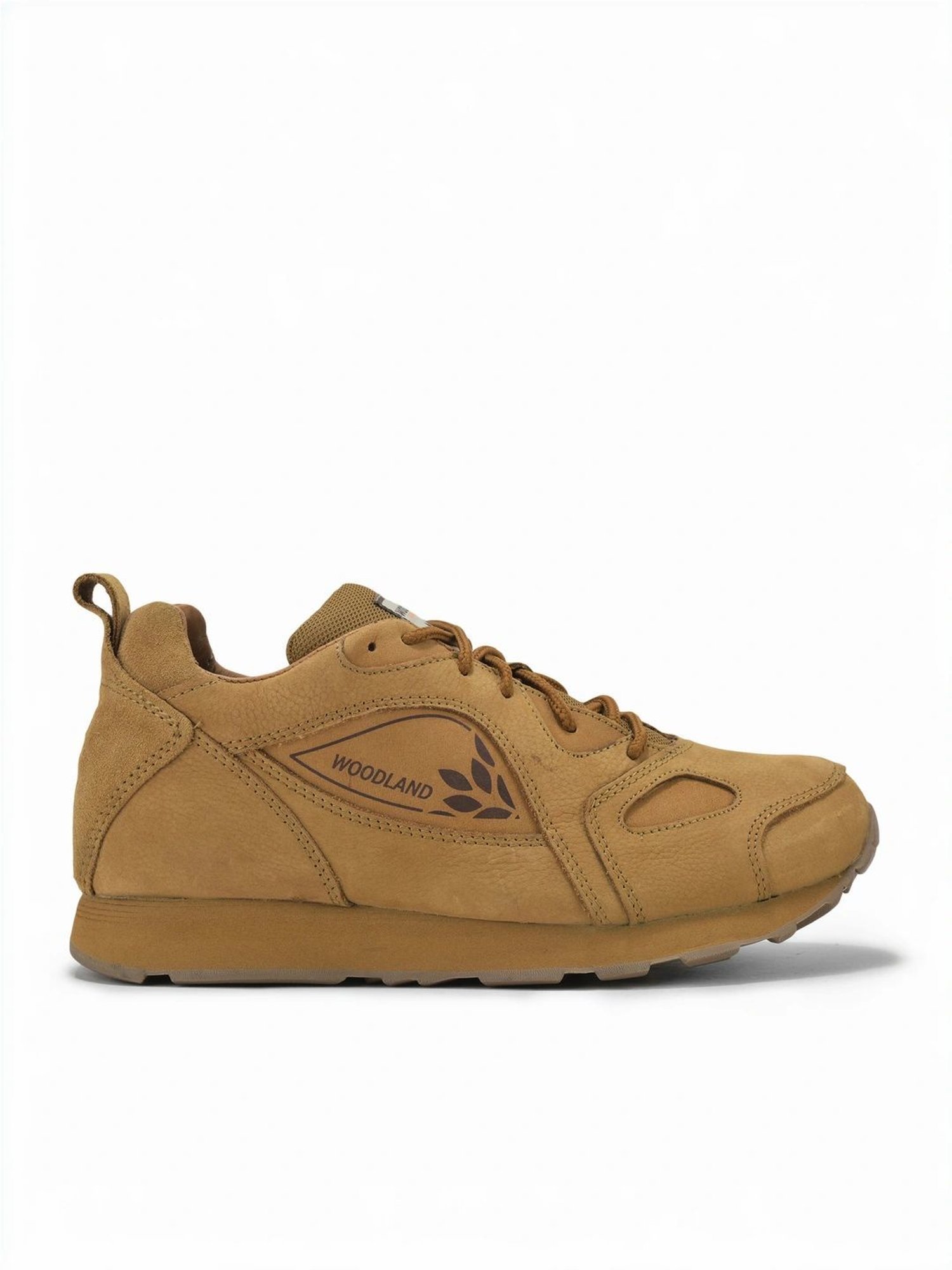 Woodland Men's Camel Casual Sneakers