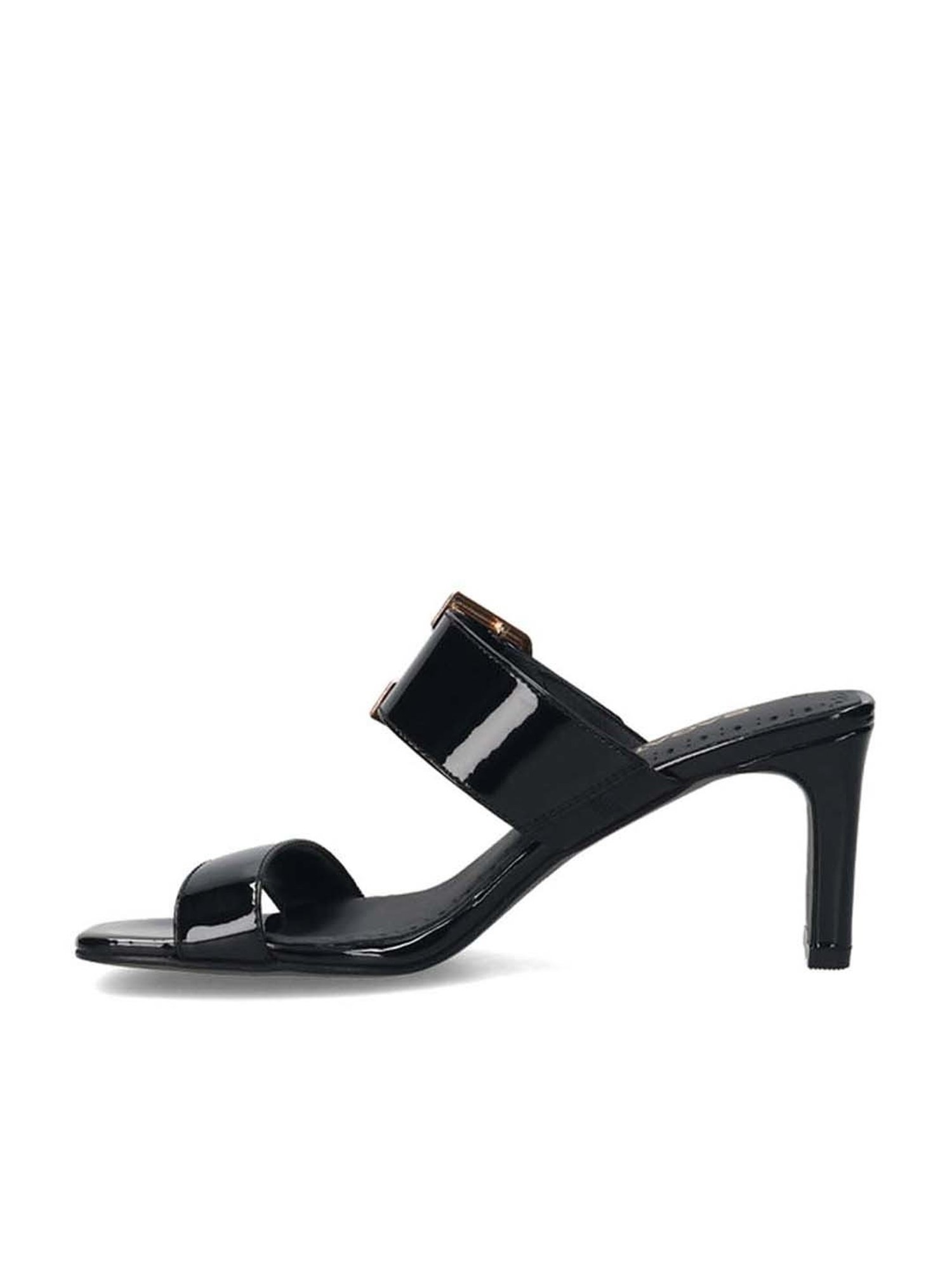 BAGATT Women's Jaya Black Casual Sandals