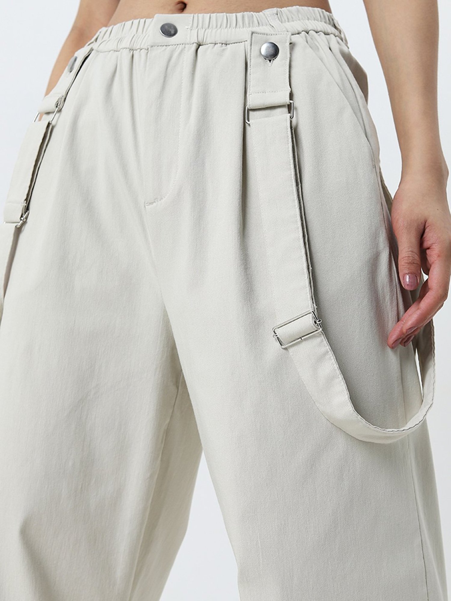 KENDALL + KYLIE Black Mid Rise Bootcut Pants