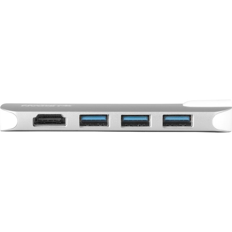 Urban Factory USB Type-C Mobile Station - for Notebook - 45 W - USB Type C - 3 x USB Ports - 3 x USB 3.0 - Network (RJ-45) - HDMI - Wired