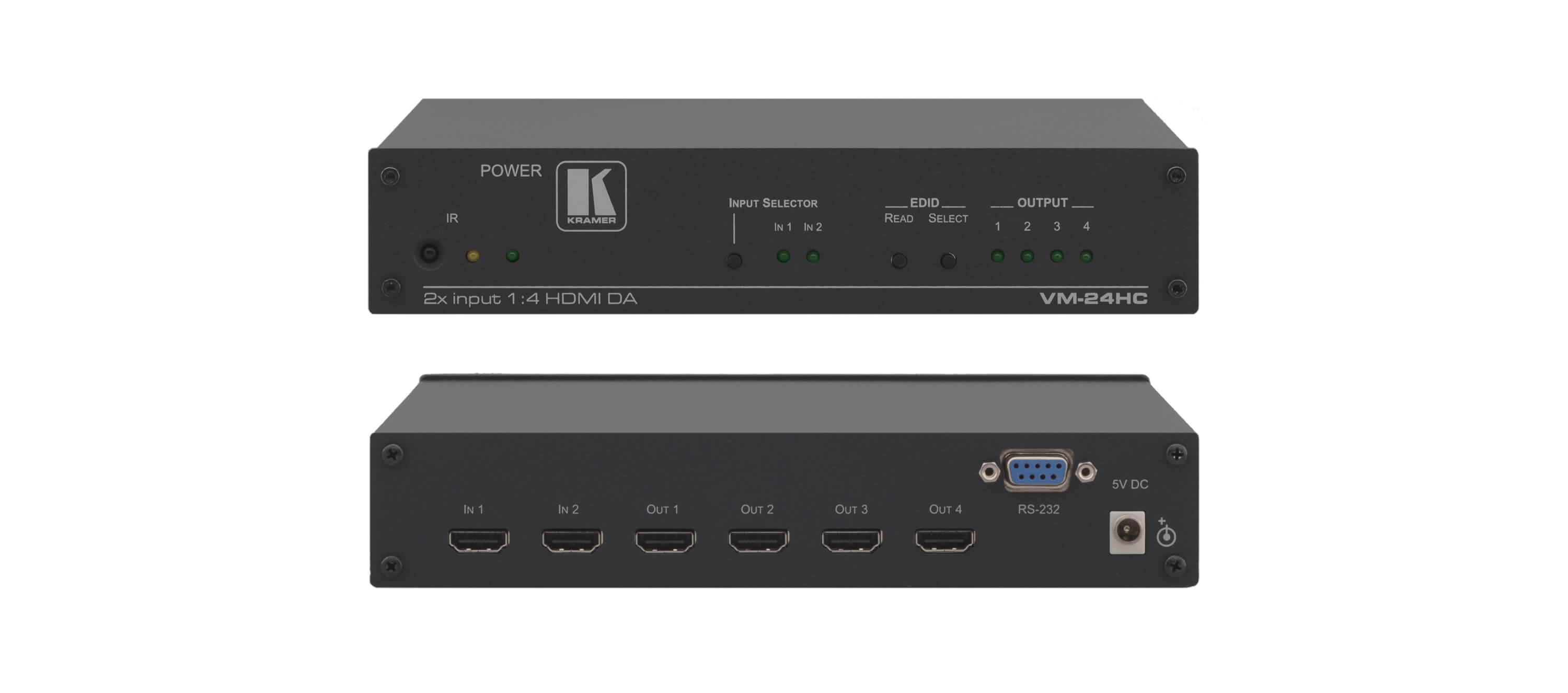 Kramer 2x1:4 HDMI Switcher & Distribution Amplifier