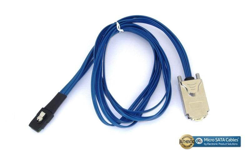 Mini SAS SFF-8470 CX4 Infiniband to Mini SAS 36 Pin SFF-8087-1 Meter